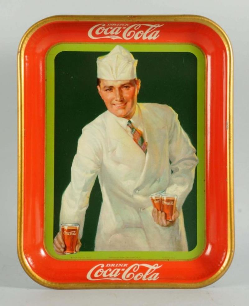 1928 Coca-Cola Serving Tray.