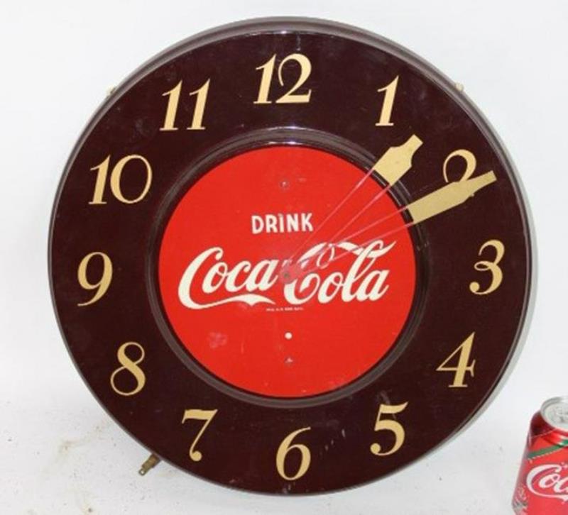 Vintage 18" Coca Cola Clock