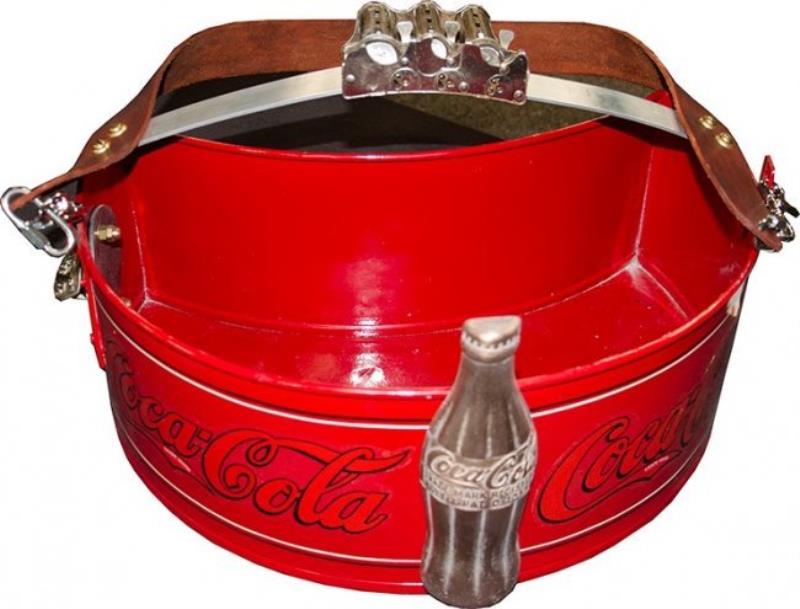 Restored “Ball Park” Coca-Cola bottle carrier.