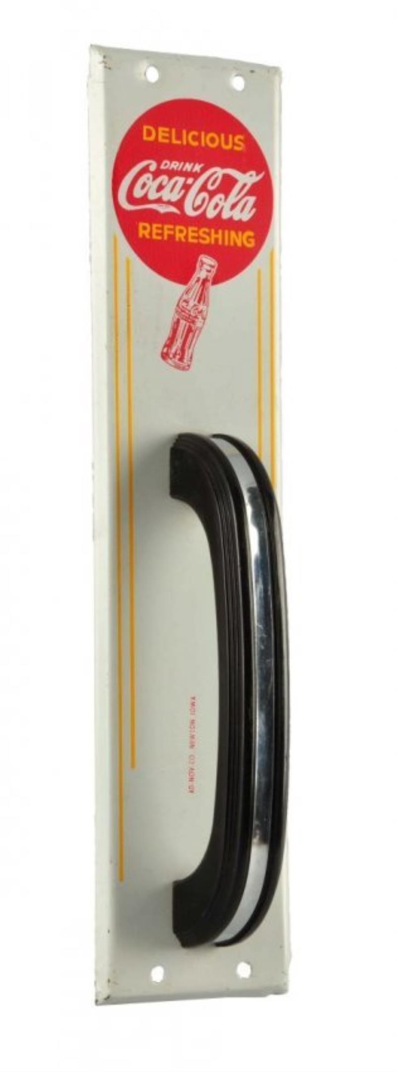 Late 1930's Coca - Cola Door Pull