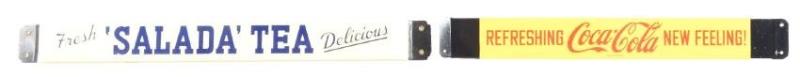 Coca-Cola & Salada Tea Door Pushes.