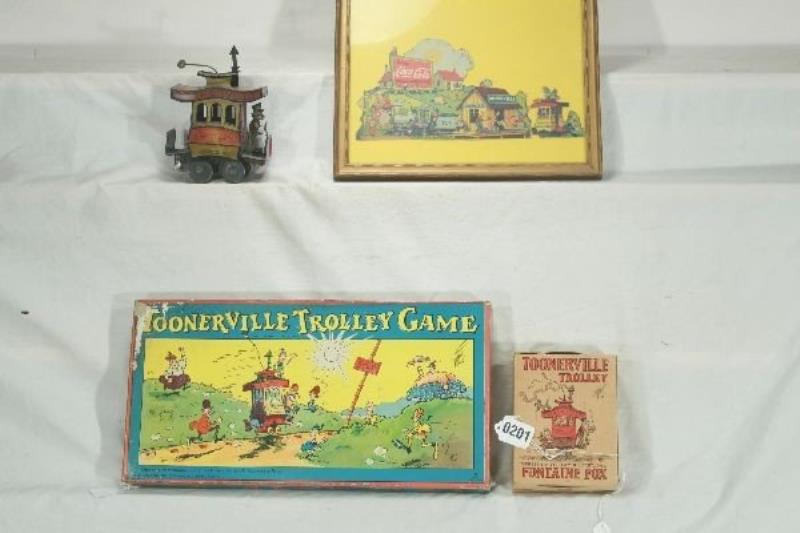 NETTE - 4 Pc. TOONERVILLE TROLLEY Lot