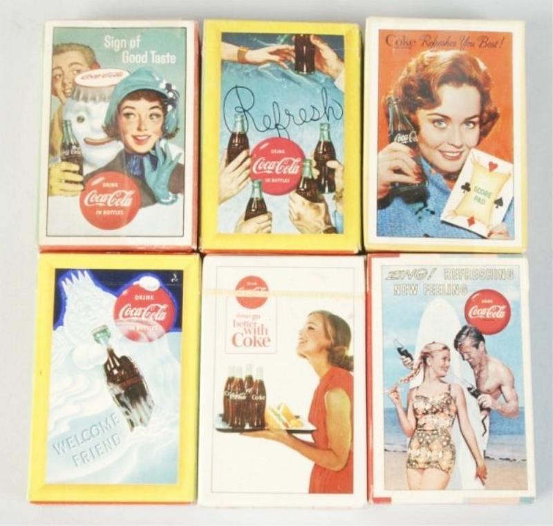 Unopened & Sealed Coca-Cola Card Decks