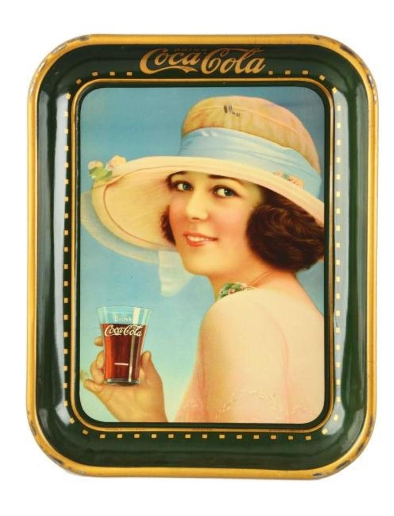 1922 Coca-Cola Serving Tray.