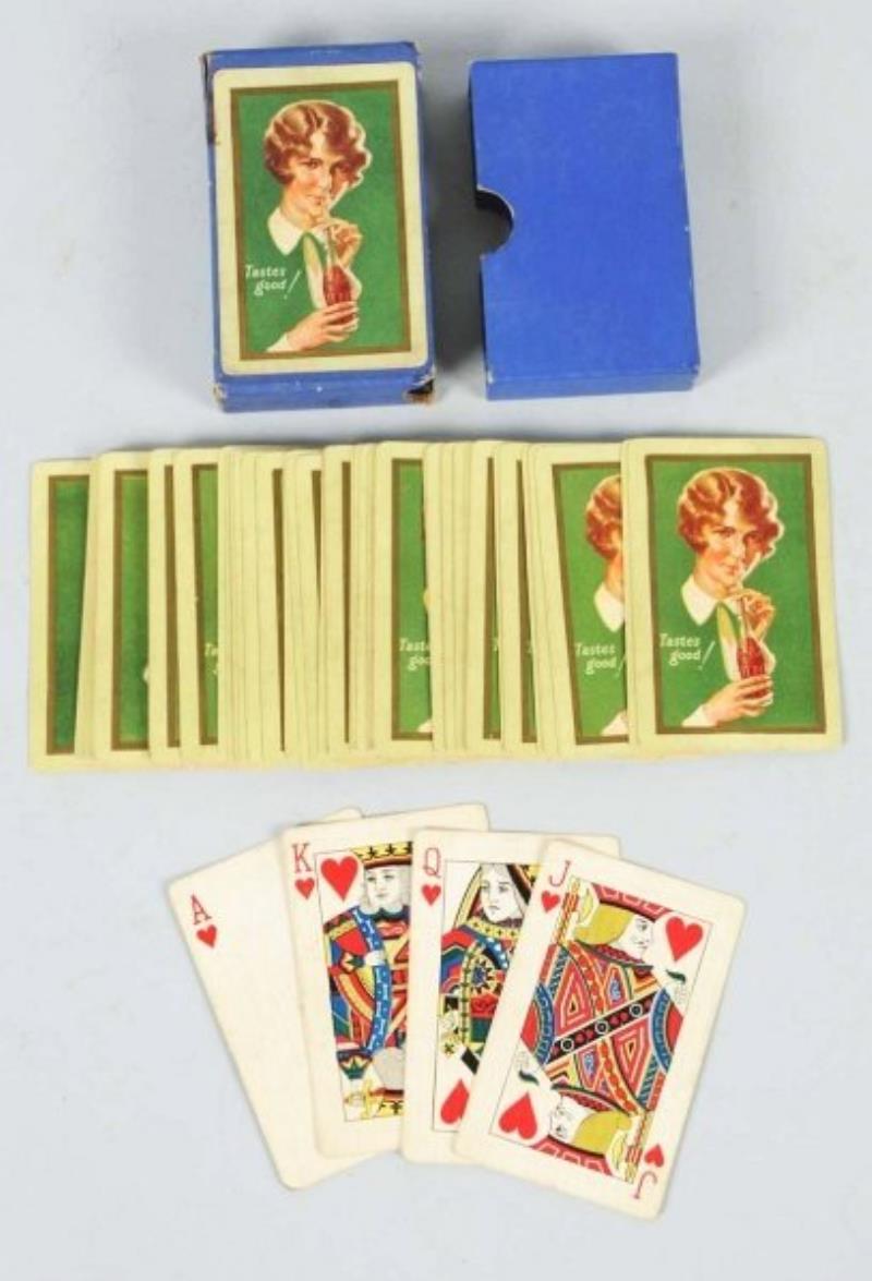 1928 Coca-Cola Card Deck & Box.
