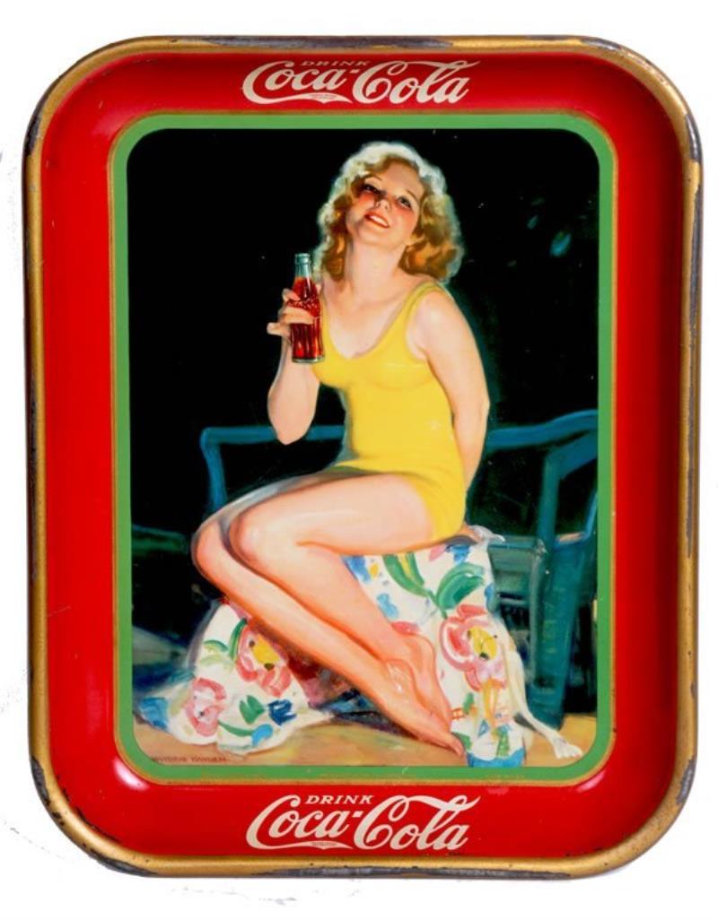 1932 COCA-COLA SERVING TRAY