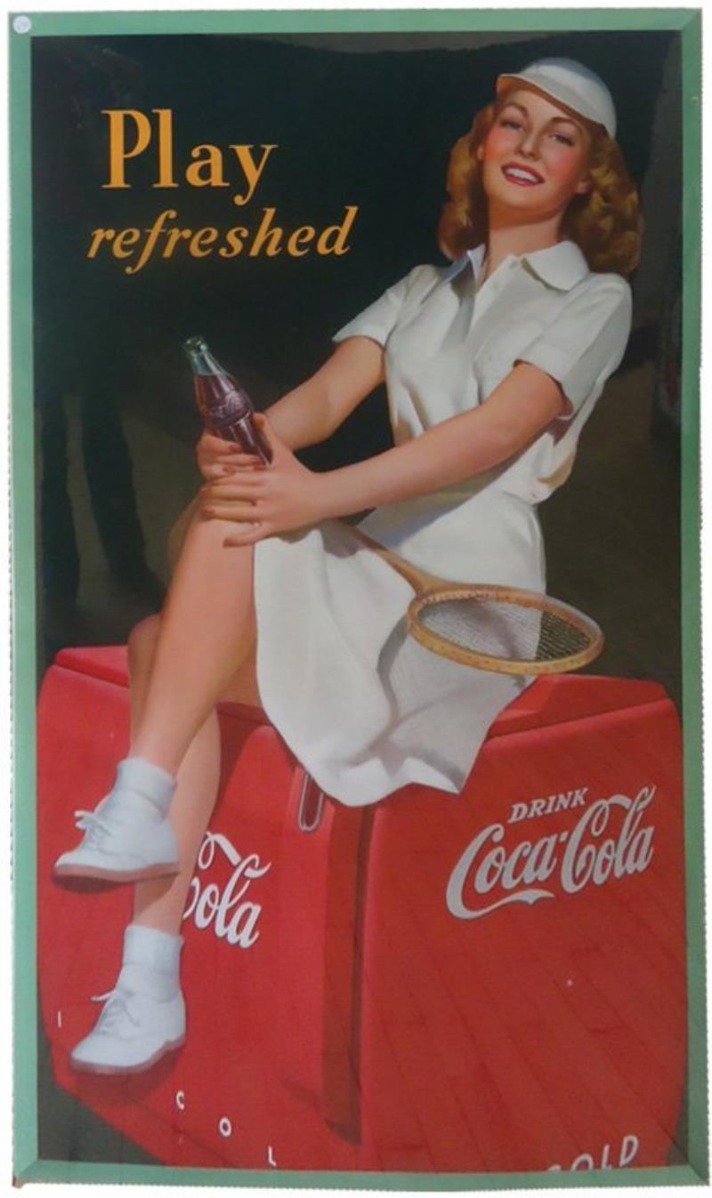 COCA-COLA CARDBOARD 1949