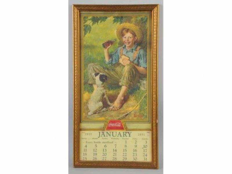 Norman Rockwell Coca-Cola Calendar.