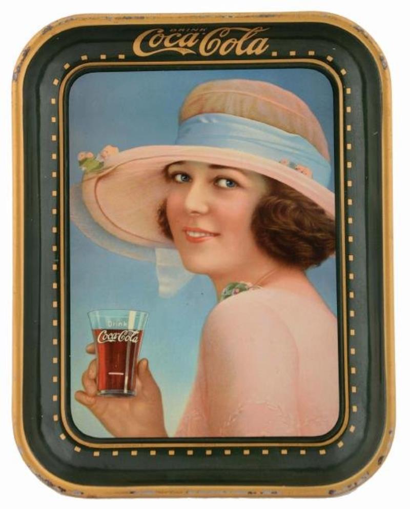 1922 Coca-Cola Serving Tray.