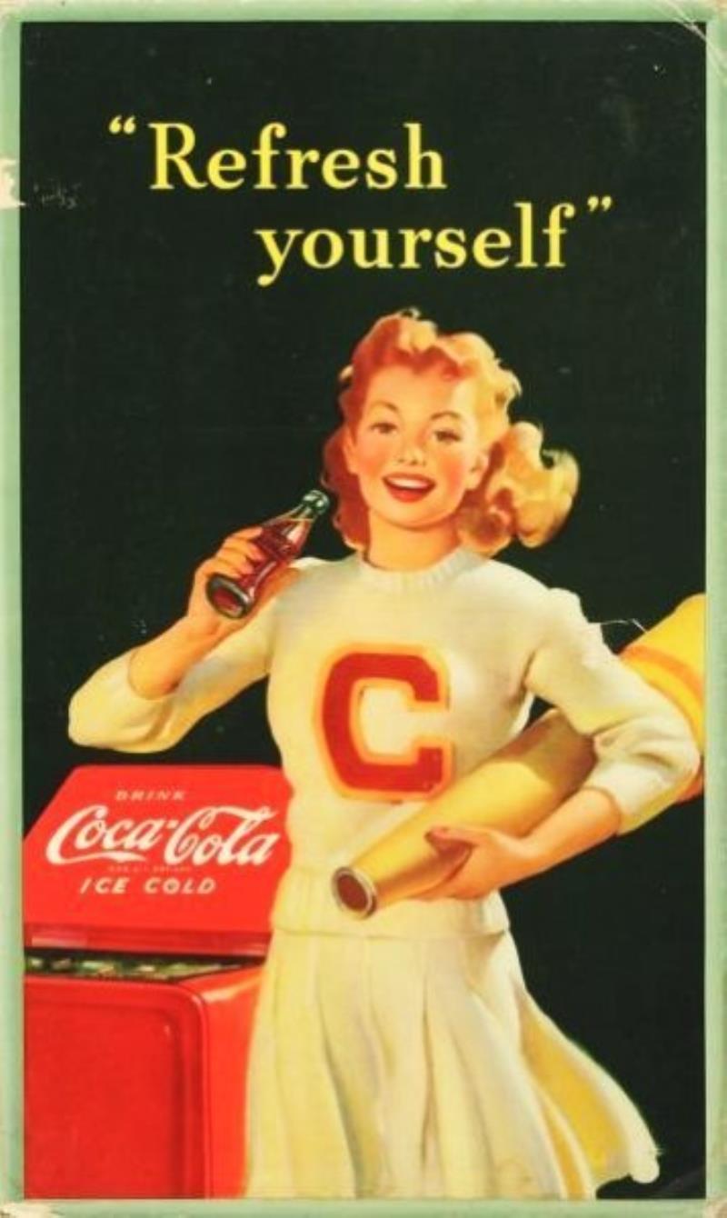 1944 Coca-Cola Small Poster Value & Price Guide