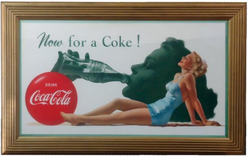 COCA-COLA CARDBOARD 1951