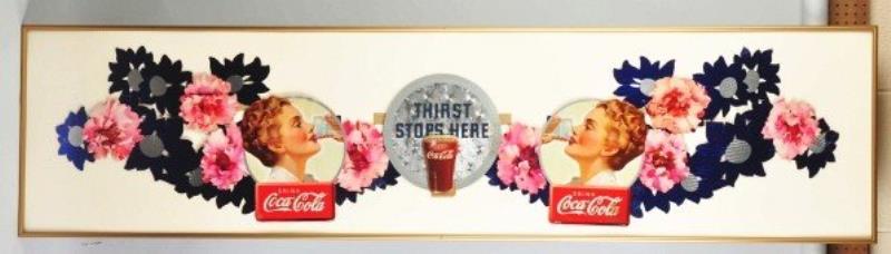 Coca-Cola Petunia Festoon.