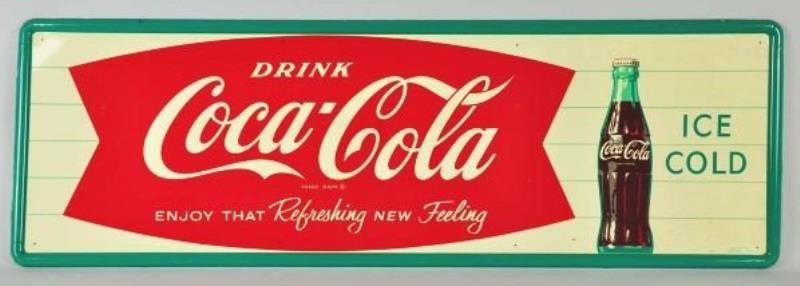 Tin 1962 Coca-Cola Sign