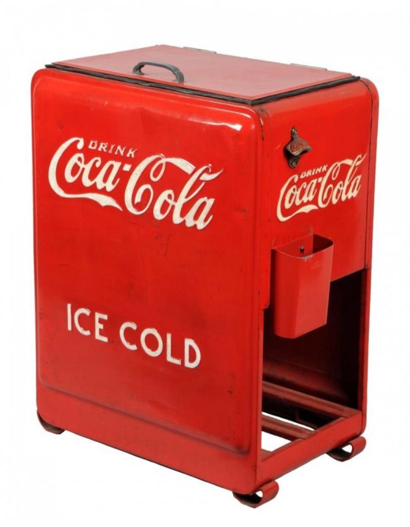 Large Coca-Cola Cooler