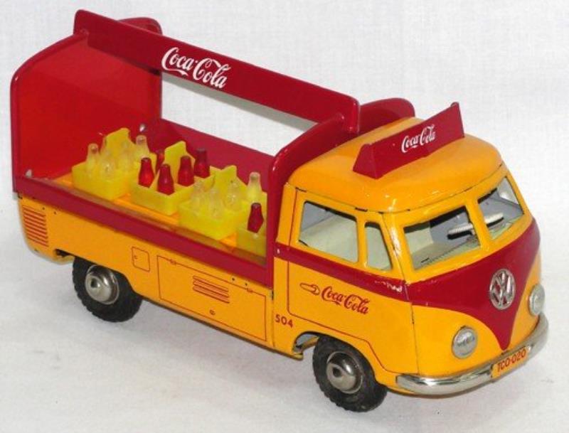 West German VW Friction Wheel Coca Cola Delivery T