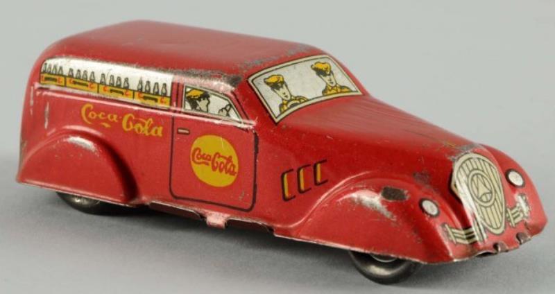 Italian 1950's Coca-Cola Toy Truck.