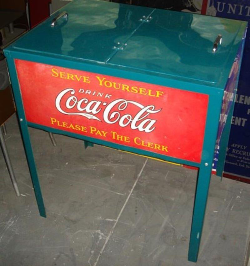 Coca Cola Cooler Glasscock