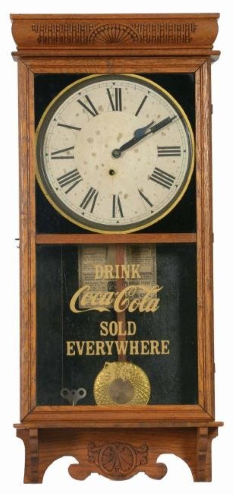 Coca Cola Advertising Wall Clock