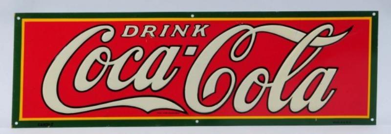 1930 Coca-Cola Tin Sign