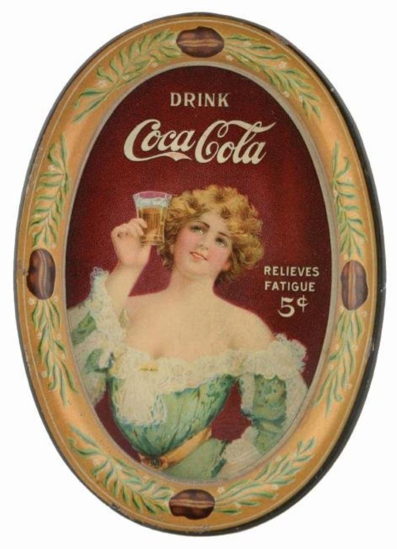 1907 Coca-Cola Tip Tray.