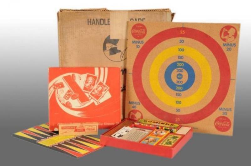 Milton Bradley Coca-Cola Box of Games