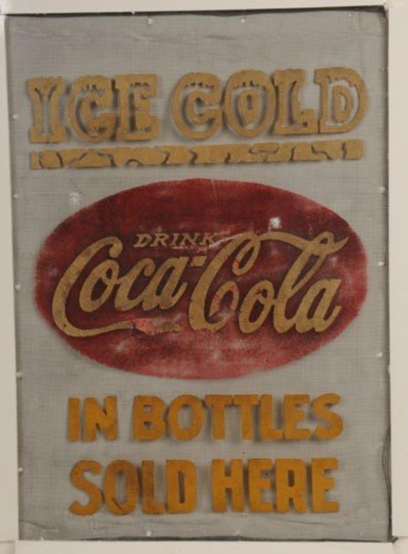 VERY UNUSUAL COCA-COLA SCREEN