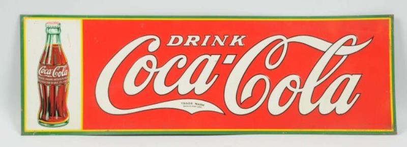 1936 Coca-Cola Embossed Tin Sign
