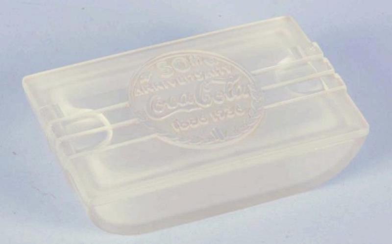 1936 Coca-Cola Frosted Glass Cigarette Case