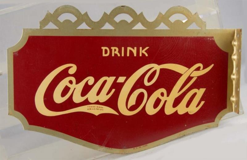 Drink Coca Cola Double-Sided Flange Sign