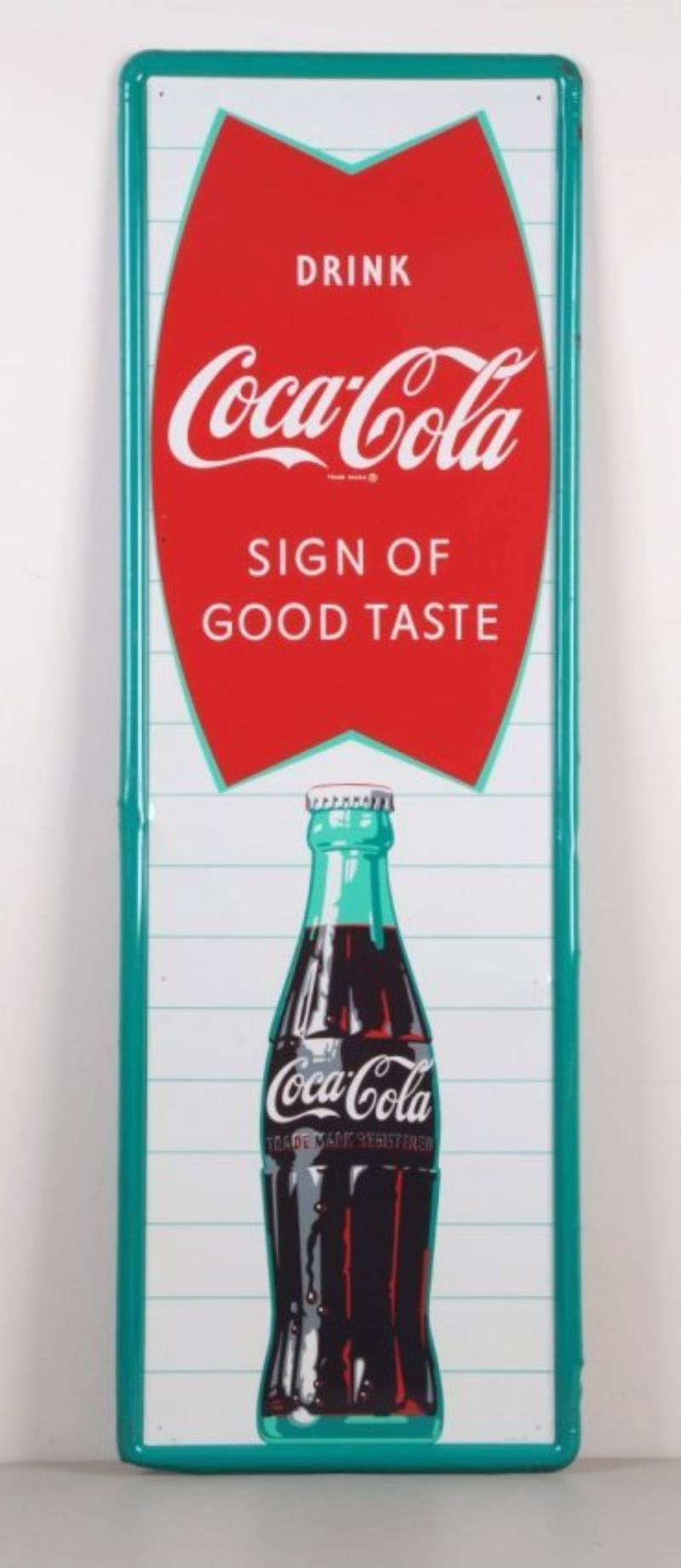 1960s Coca-Cola Tin Sign.