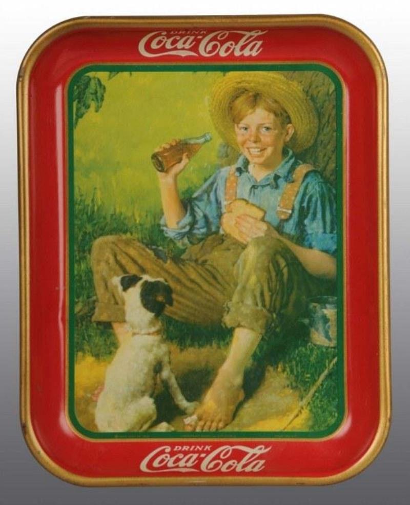1931 Tin Coca-Cola Serving Tray