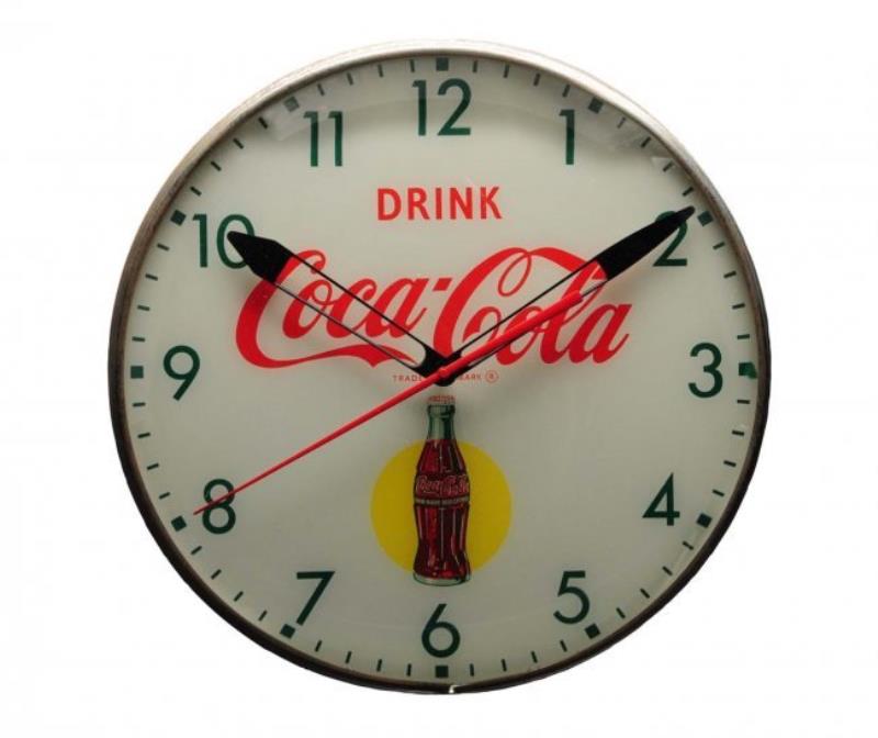 Coca - Cola Pam Light Up Clock.