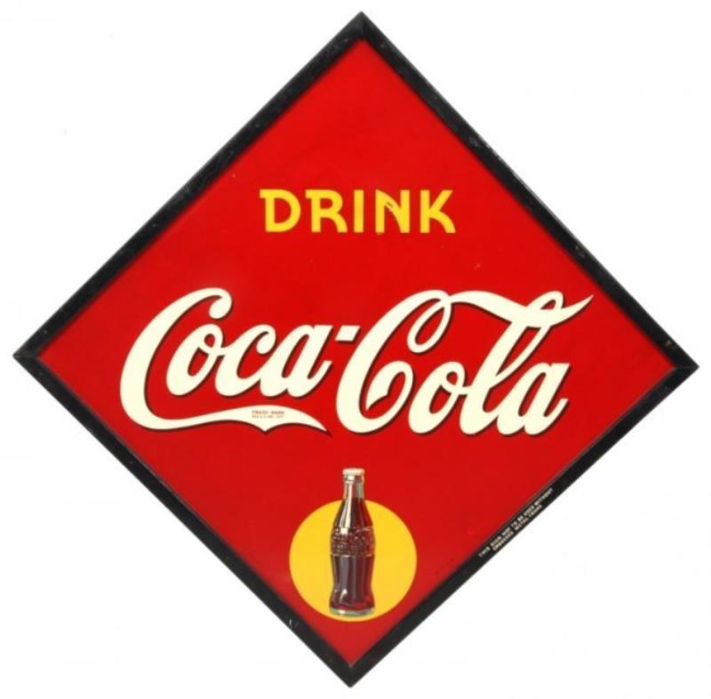 Lg Drink Coca-Cola Advertising Sign