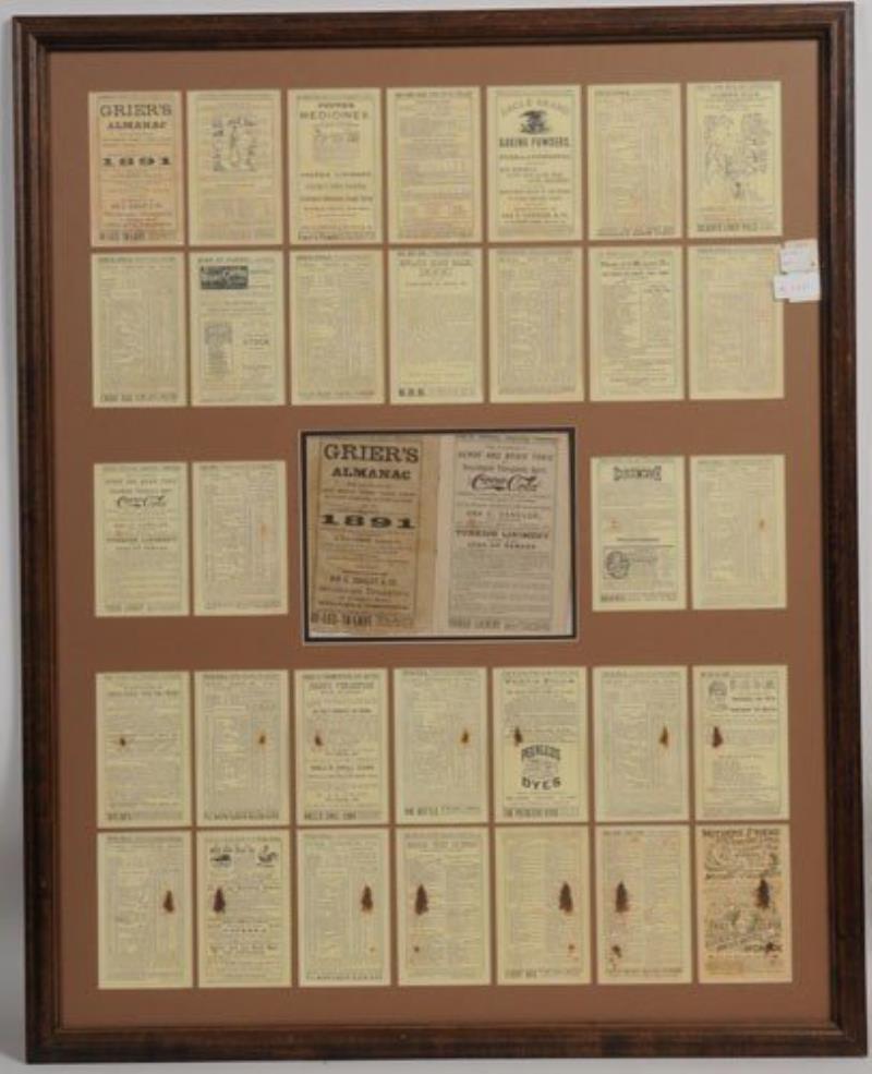 1891 GRIER'S ALMANAC