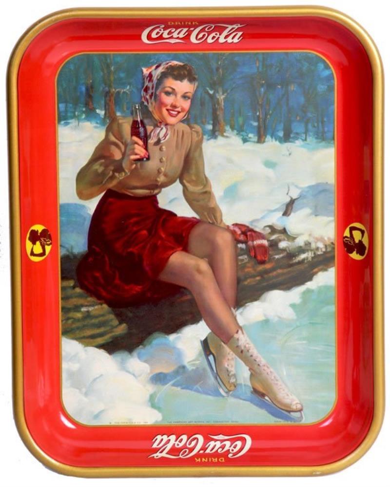 1941 COCA-COLA SERVING TRAY