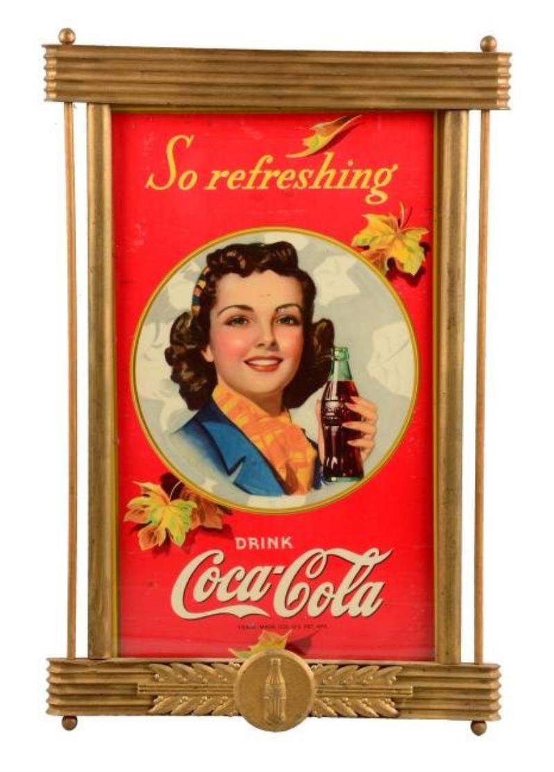 Coca Cola Cardboard Sign Value And Price Guide 