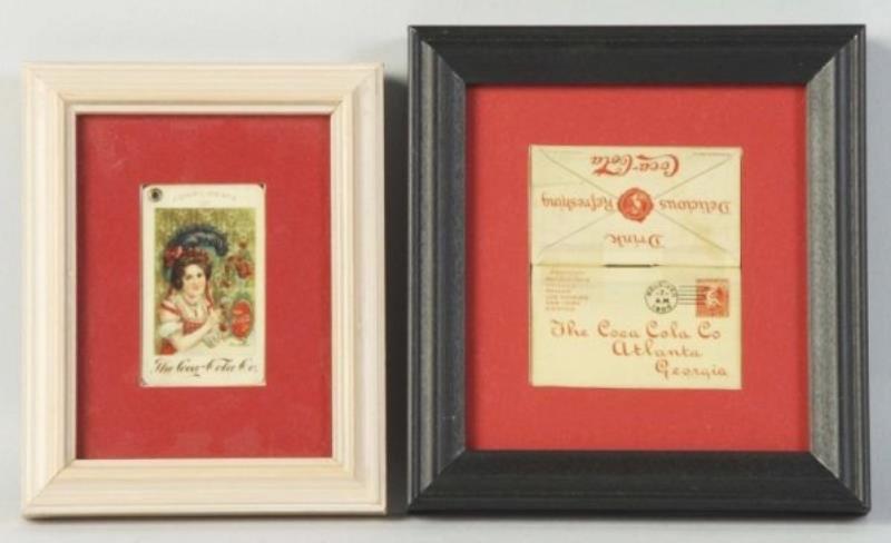 1900 & 1902 Coca-Cola Celluloid Stamp Holders