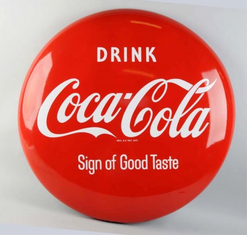 1950’s Coca-Cola Porcelain 3’ Button.