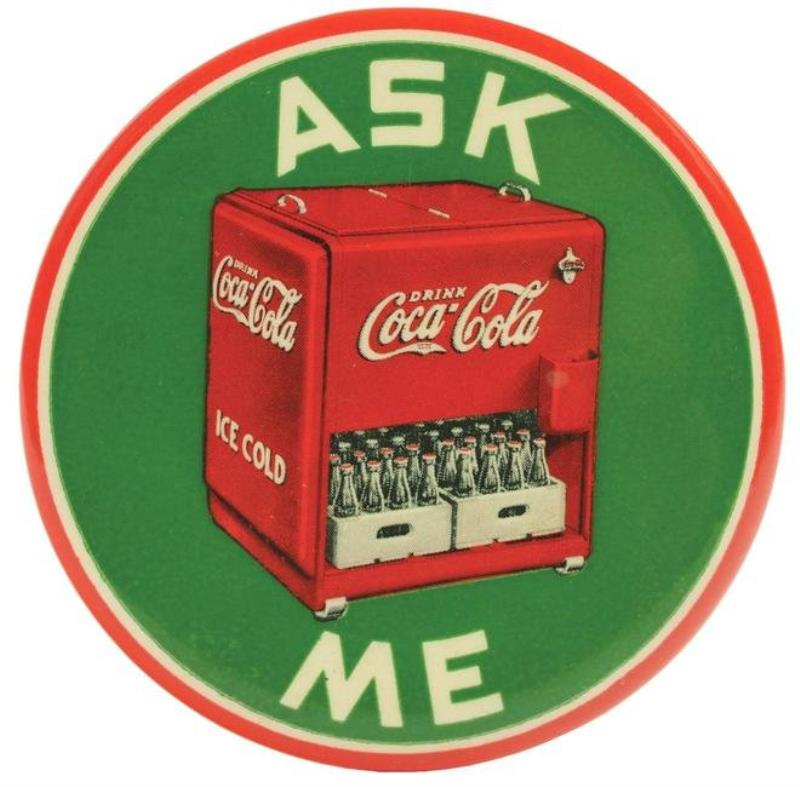 1938 Coca-Cola Pinback Button