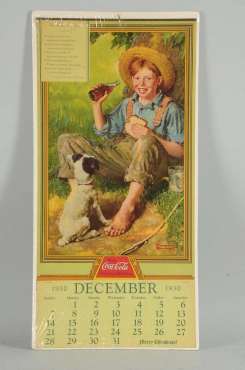 1931 Coca-Cola Calendar.