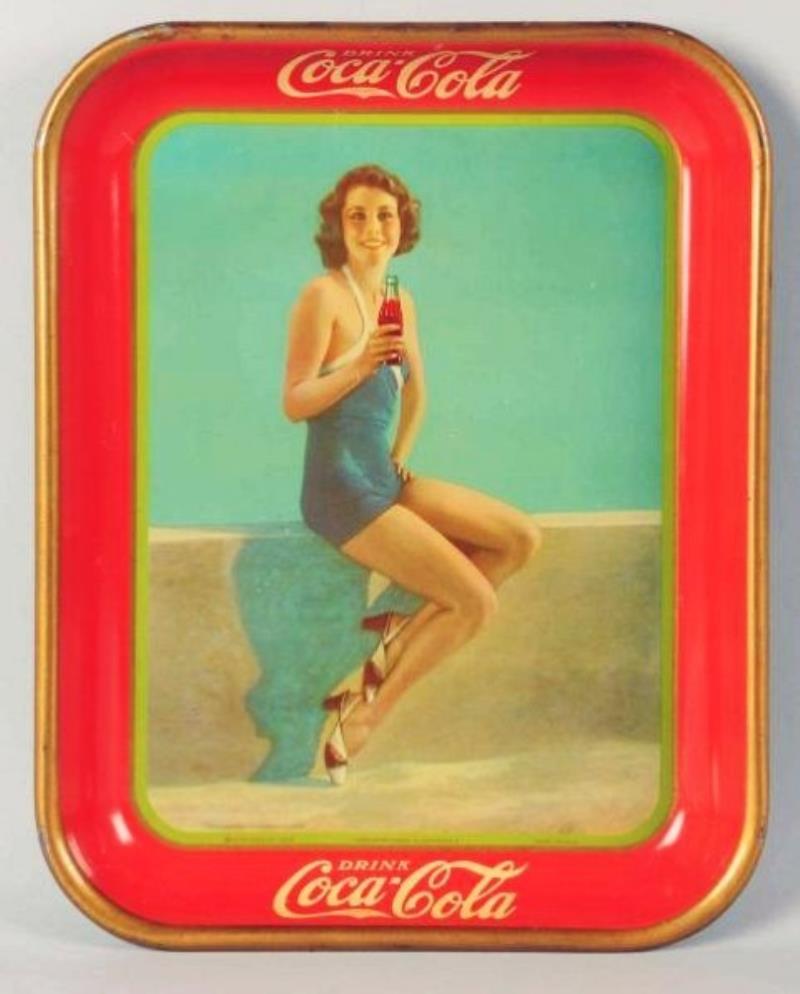 1933 Coca-Cola Frances Dee Tray