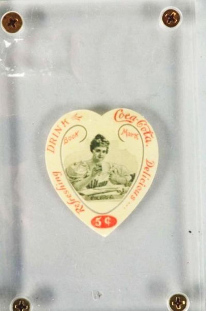 1900 Coca-Cola Celluloid Bookmark