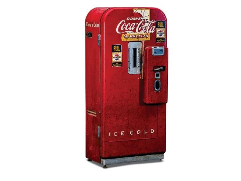 Vendor Model No. 98 Coin-Op Coca-Cola Machine