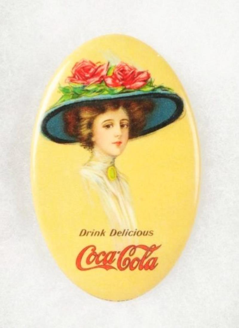 1910 & 1911 Coca Cola Pocket Mirror Value & Price Guide