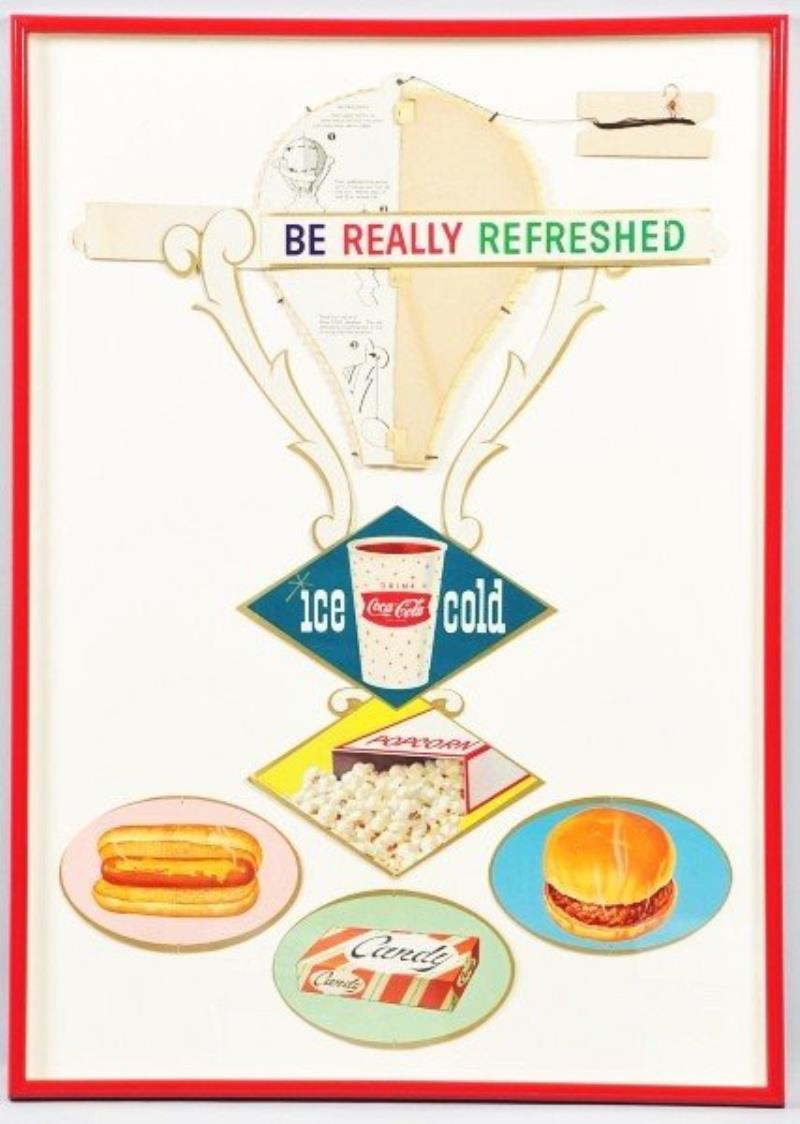 1960s Cardboard Coca-Cola Display