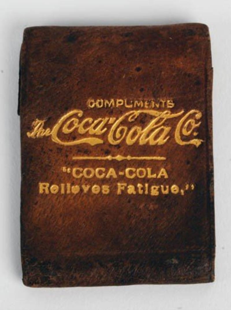 c.1907 Coca-Cola matchbook holder