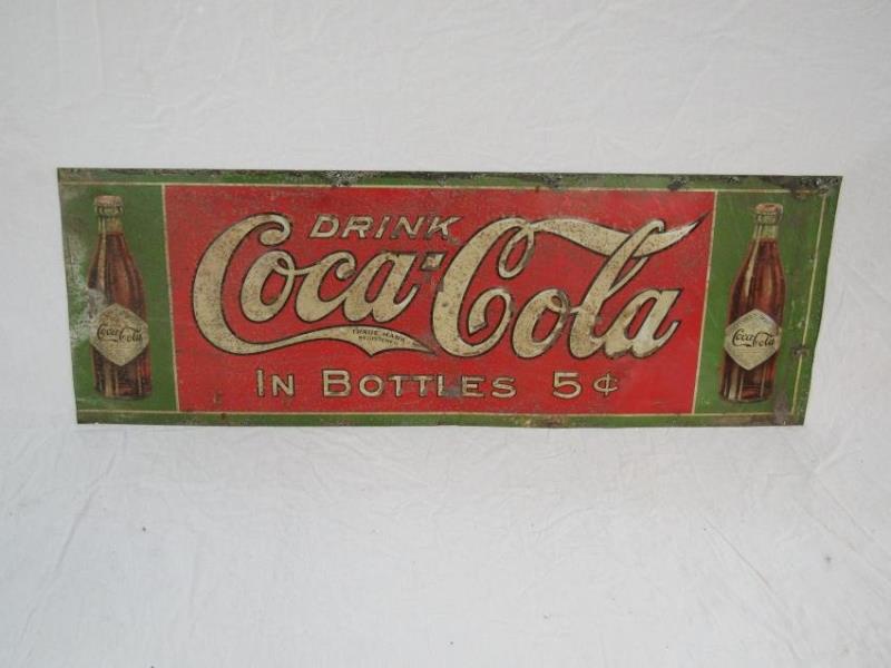 1908 Coca-Cola Tin Tacker