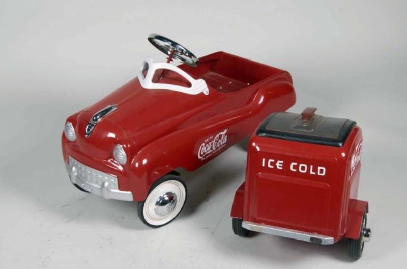 Murray Champion With Coca Cola Cooler Trailer
