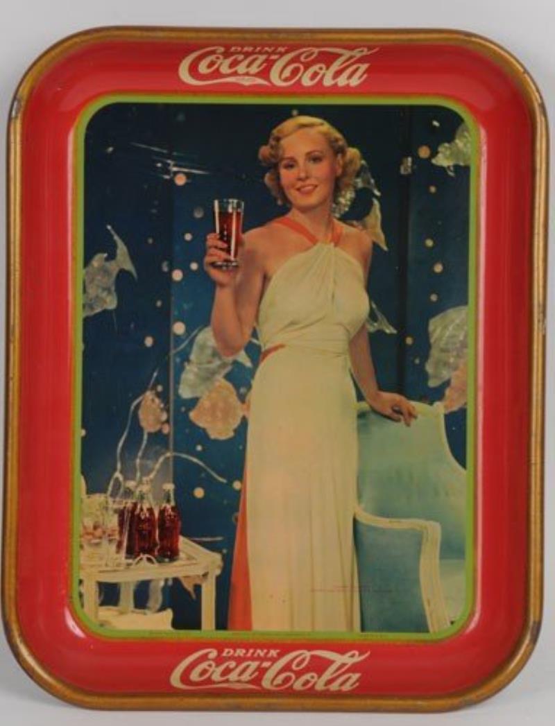 1936 COCA-COLA SERVING TRAY