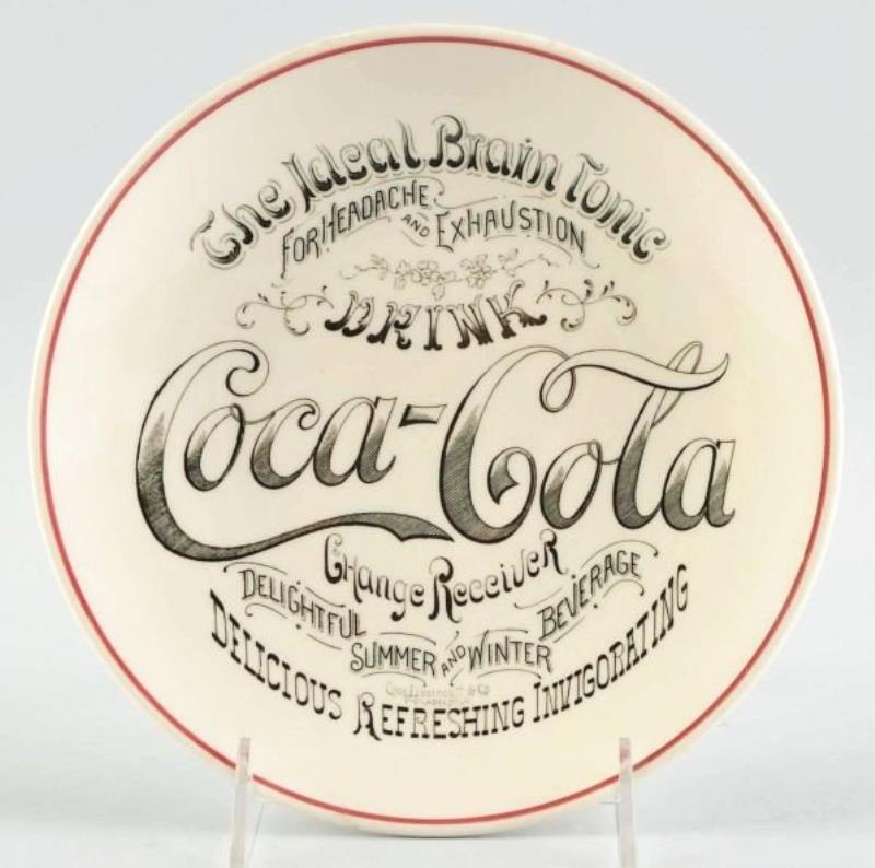 Ceramic Coca-Cola Change Receiver.